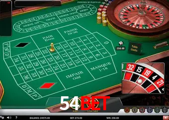 Roulette Table 54bet